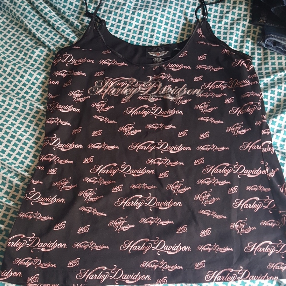Sexy Harley Davidson spaghetti strap top!